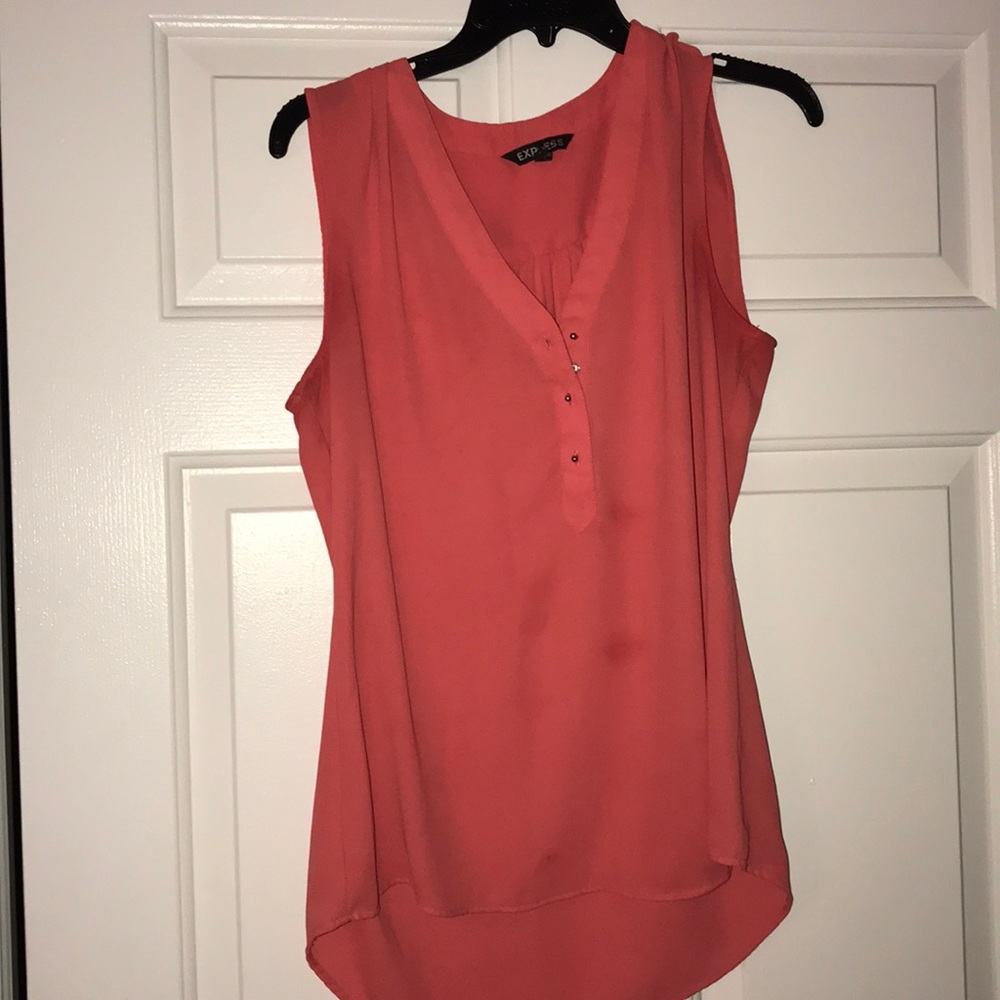 Salmon dress shirt